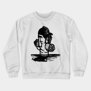 Waterman Doodle Black Crewneck Sweatshirt